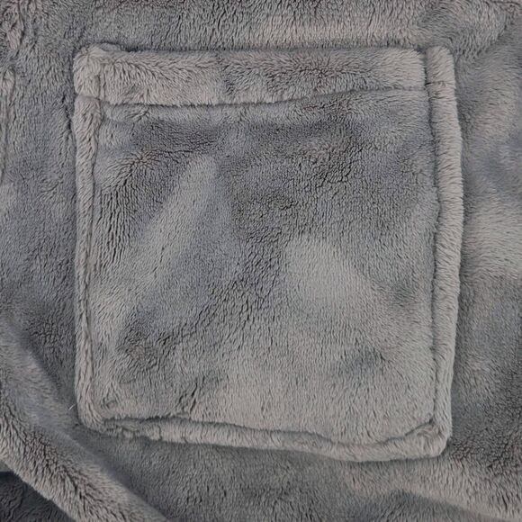 LL Bean Hooded Wicked Plush Long Robe Womens Size Large Sherpa Soft Cozy Bath - Picture 3 of 10